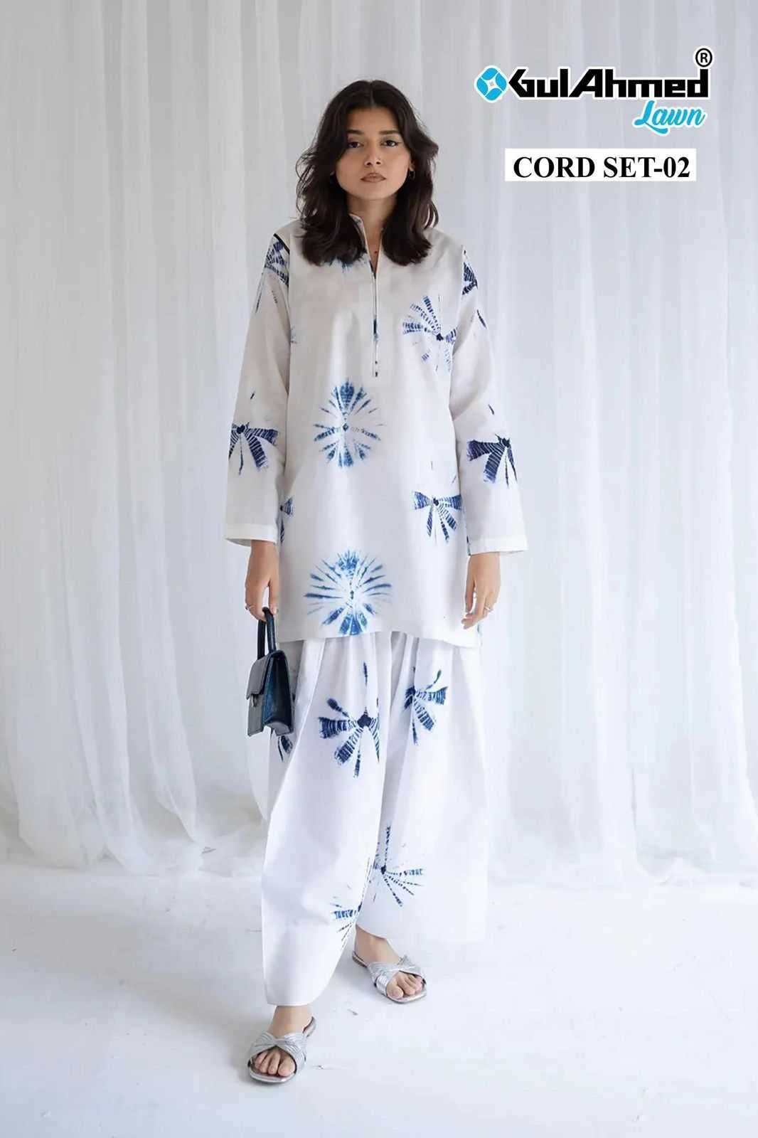 cord set-02 by gull aahmed casual wear cotton linene cord set wholesaler surat