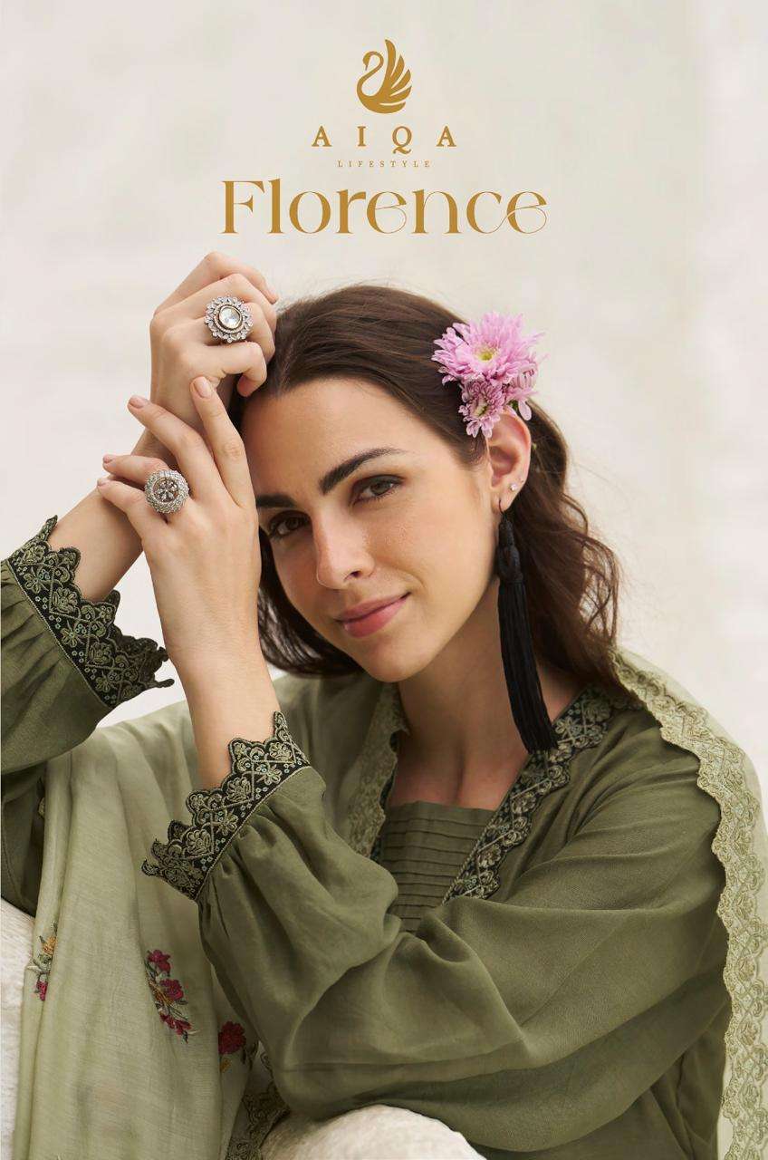 florence by aiqa colors party wear designer party wear salwar kameez supplier 