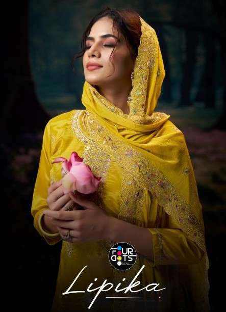 lipika by four dots exclusive designer festival wear salwar kameez wholesaler surat