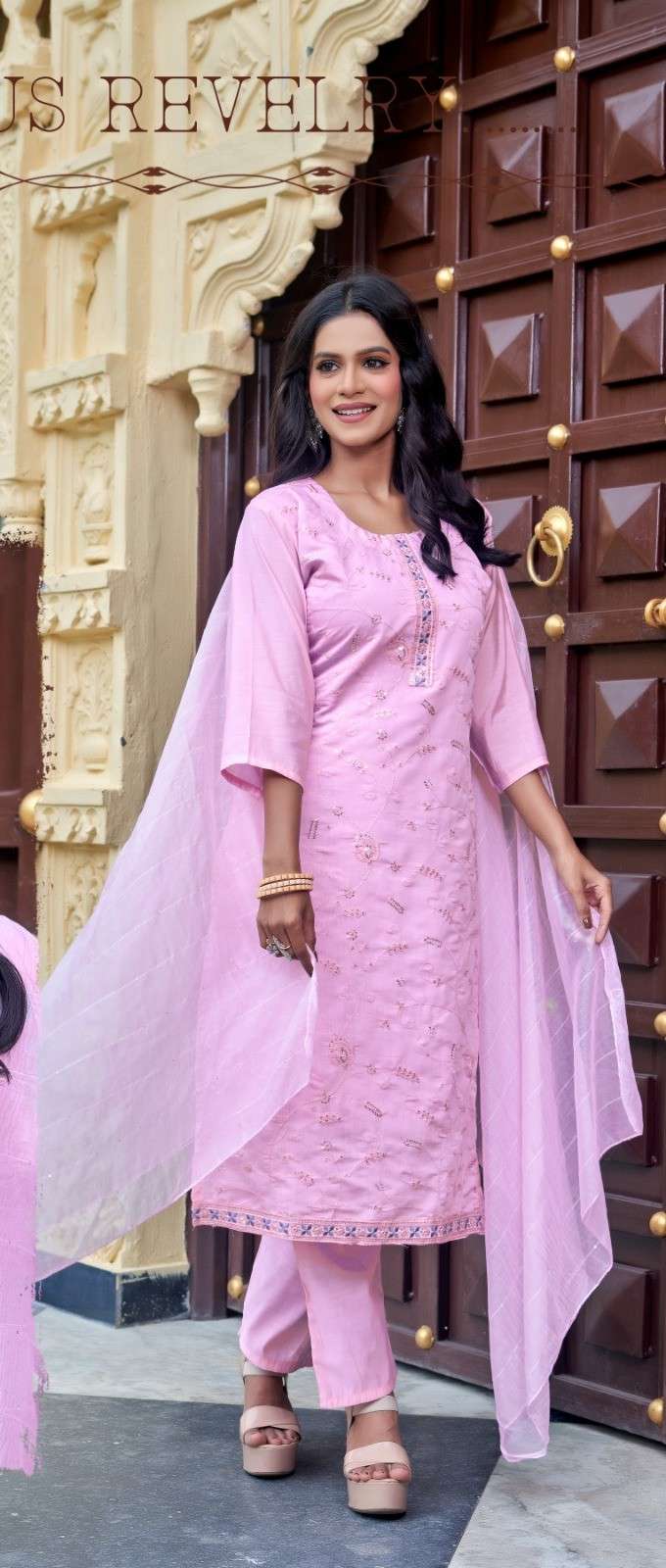 poshak by premnath colors roman silk designer party wear readymade kurti supplier 