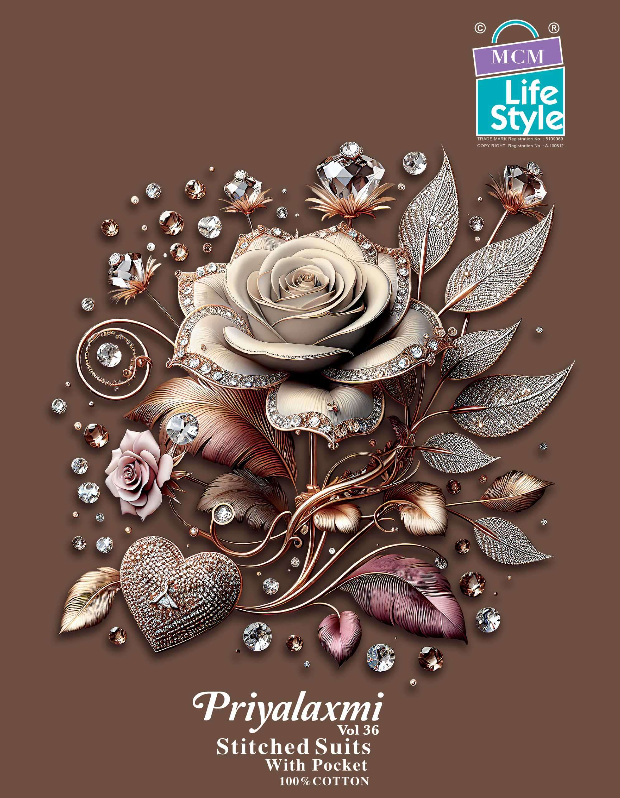 priyalaxmi vol-36 by mcm lifestyle cotton designer daily wear readymade suit supplier 