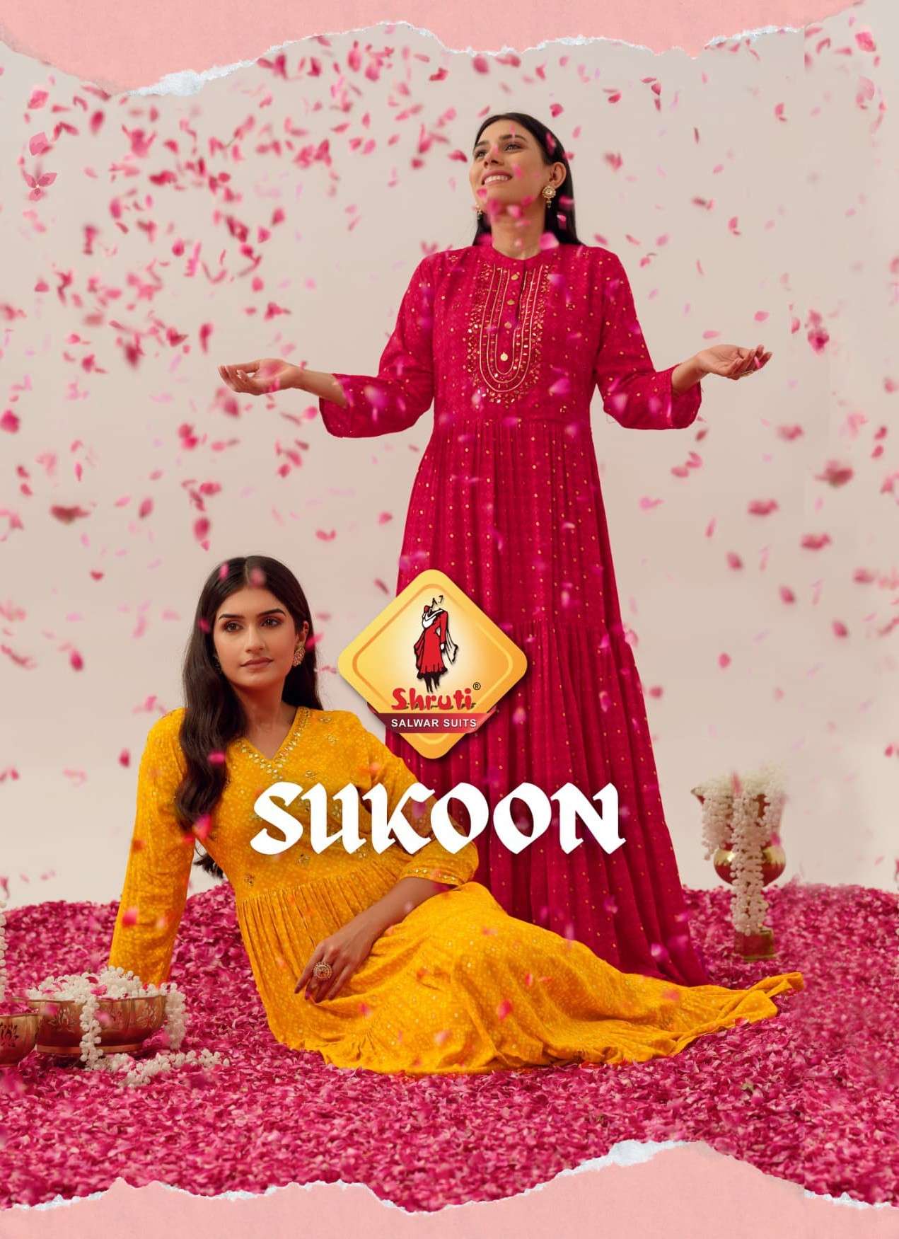 sukoon by shruti suit colors exclusive designer modal cotton readymade collection surat