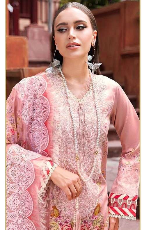 1117-1122 by al zohaib cotton embroidered pakistani suit wholesale price surat