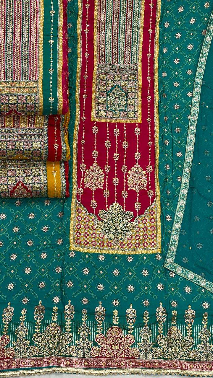 24 by siara fancy position printed dola jacquard salwar kameez wholesale price surat