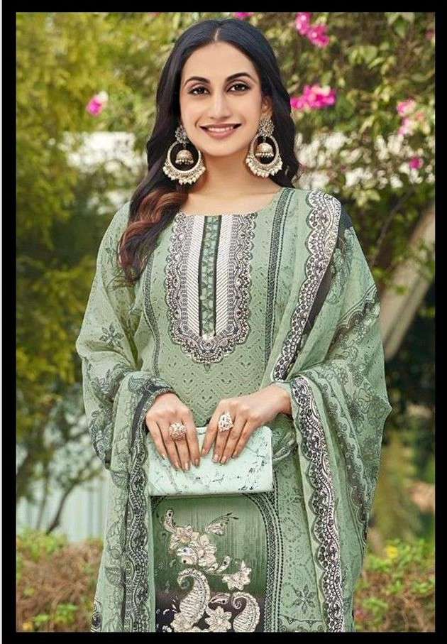 3721 by jihan colors viscose muslin digital printed suit wholesale price surat