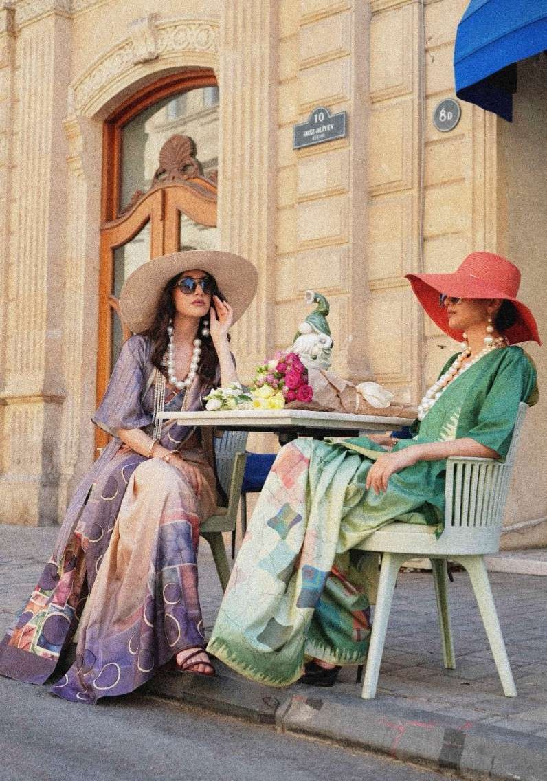 episode by kreshva 4182-4190 series silk digital printed designer saree wholesale price surat