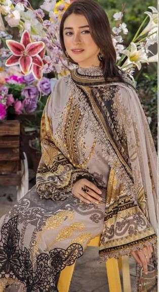 gulaal vol-1 by aaliz print 3200-3004 series fancy digital printed cotton suit wholesale price surat