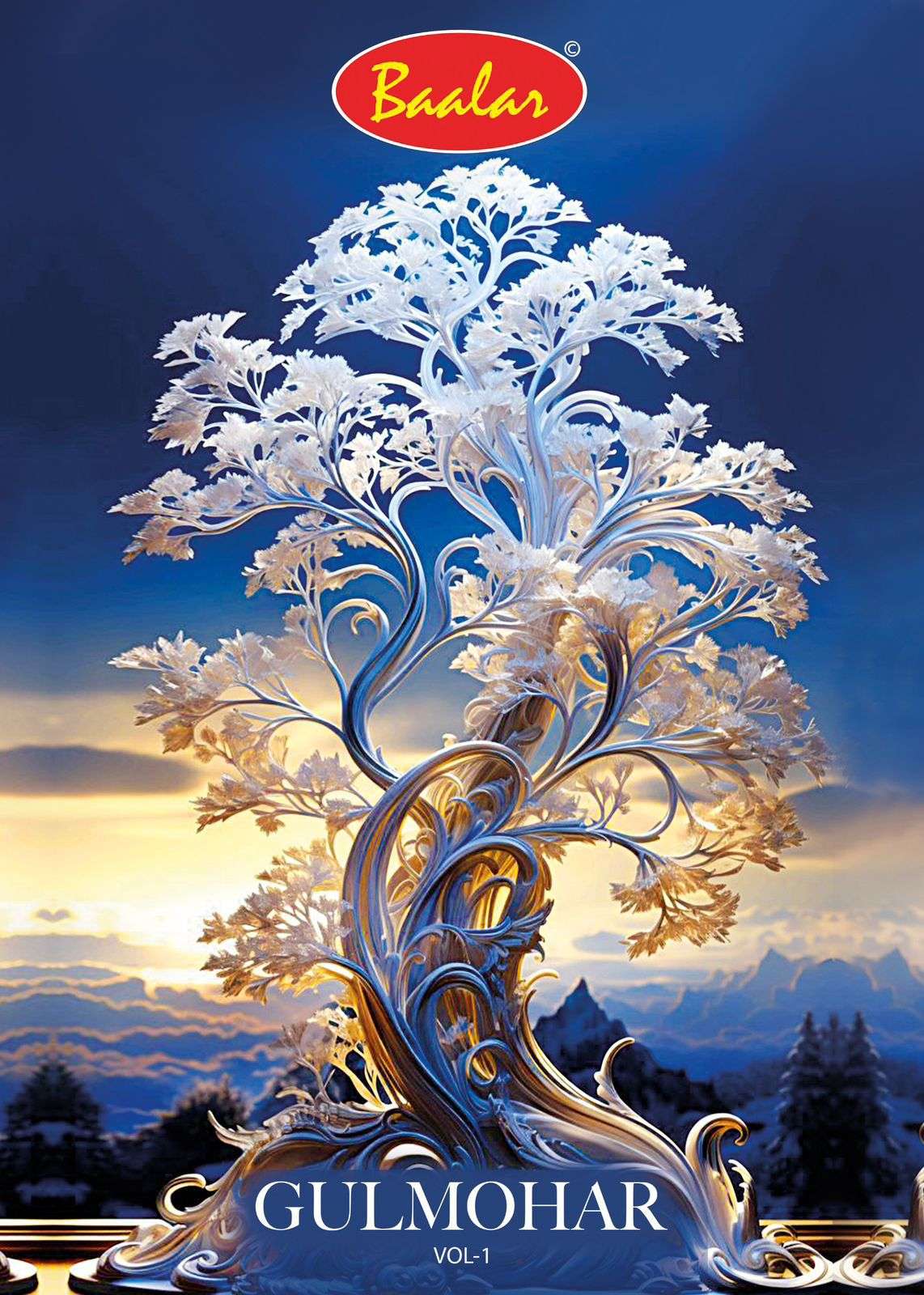 gulmohar vol-1 by baalar 2106-2117 series cotton desiner casual wear suit wholesale price surat