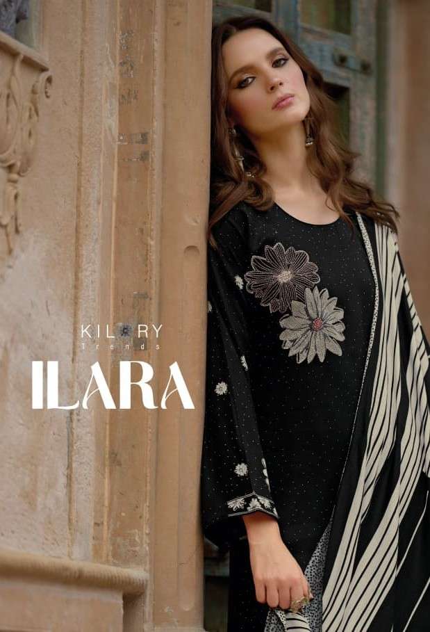 ilara by kilory trends 1871-1874 series fancy designer viscose pashmin salwar kameez wholesale price surat