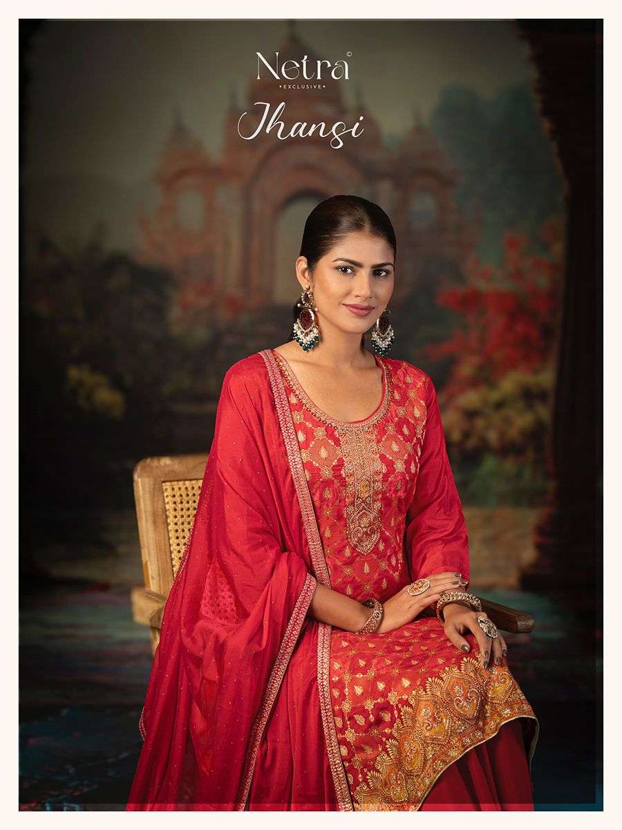jhansi by netra exclusive designer digital printed salwar kameez wholesale price surat