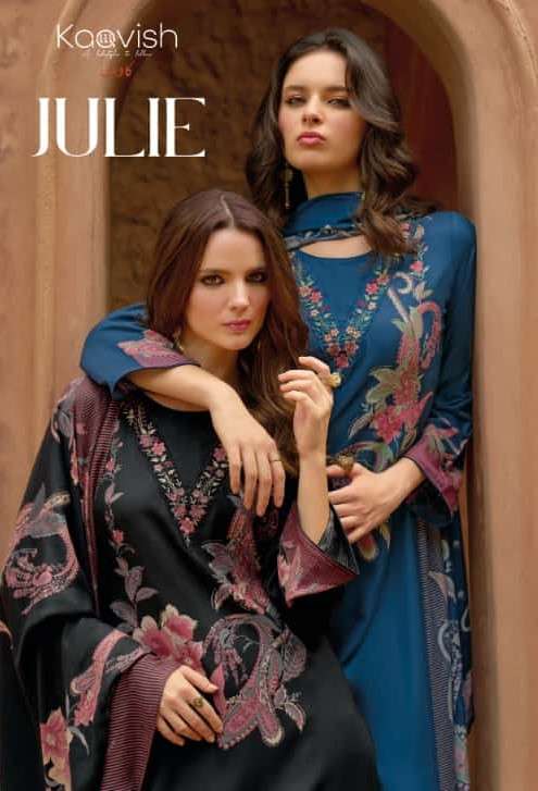 julie by kilory trends 1911-1914 series digital print withpatch embroidered pashmina suit wholesale price surat