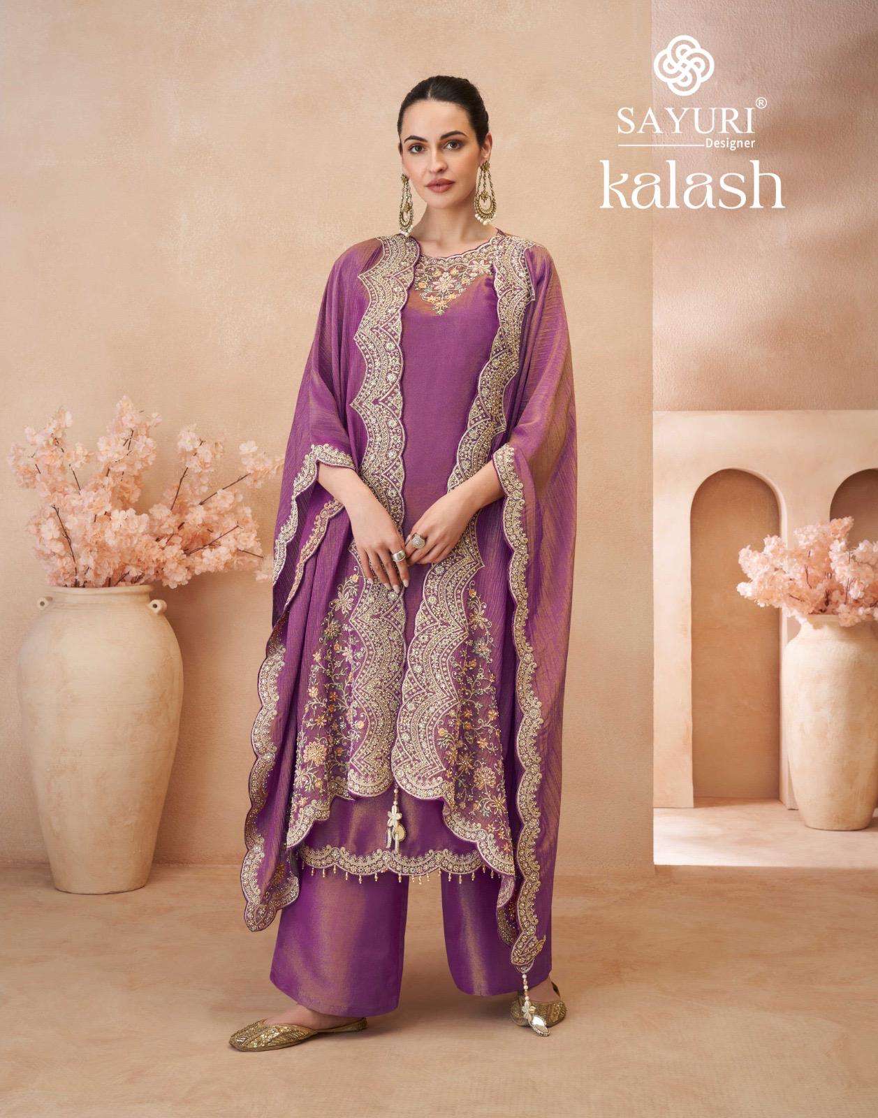 kalash by sayuri designer readymade salwar kameez wholesale price surat