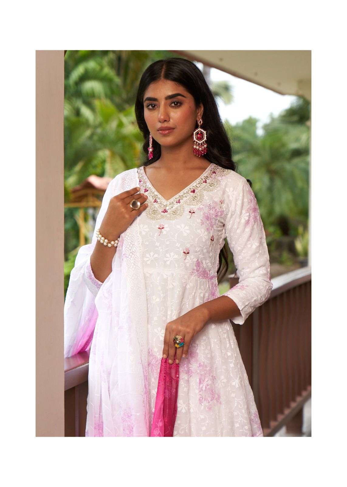 kumb raashi by rashi 1408-1415 series designer anarkali style georgette suit wholesale price surat