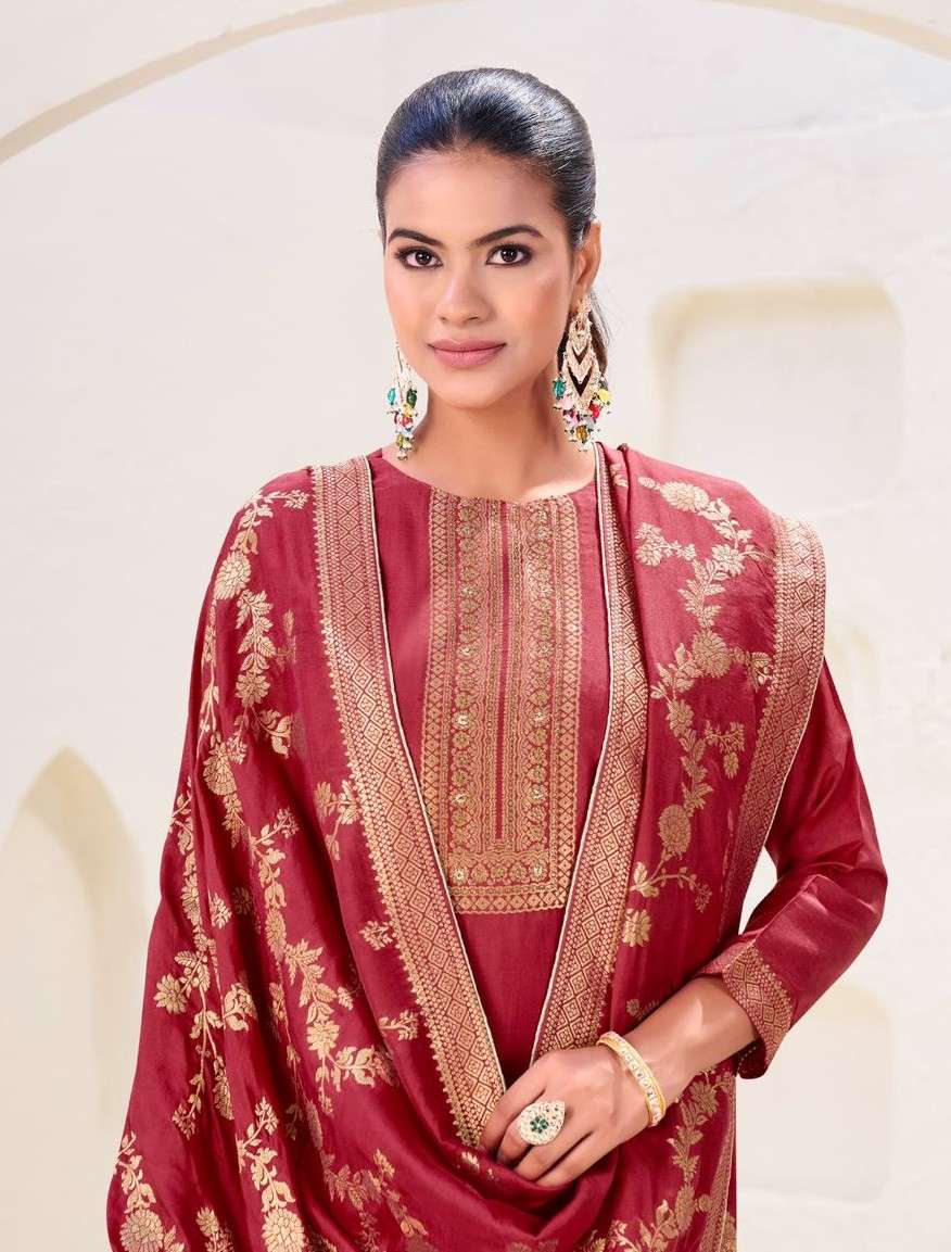 sezna by taniksh 301-304 series fancy designer viscose muslin suit wholesale price surat