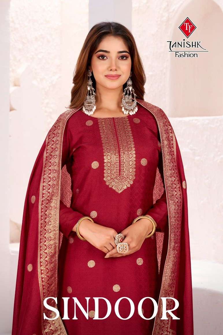 sindoor by tanishk 901-904 series muslin jacquard readymade salwar kameez wholesale price surat