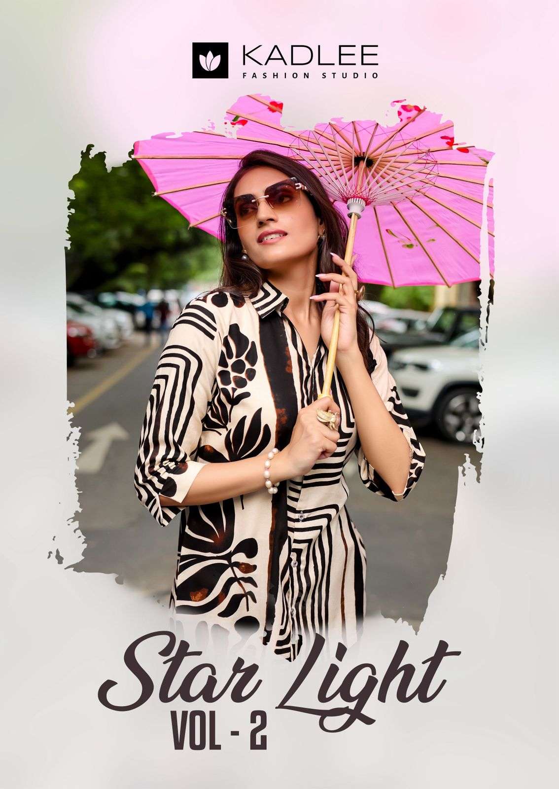star light vol-2 by kadlee 4007-4012 series casual wear rayon printed short top wholesale price surat