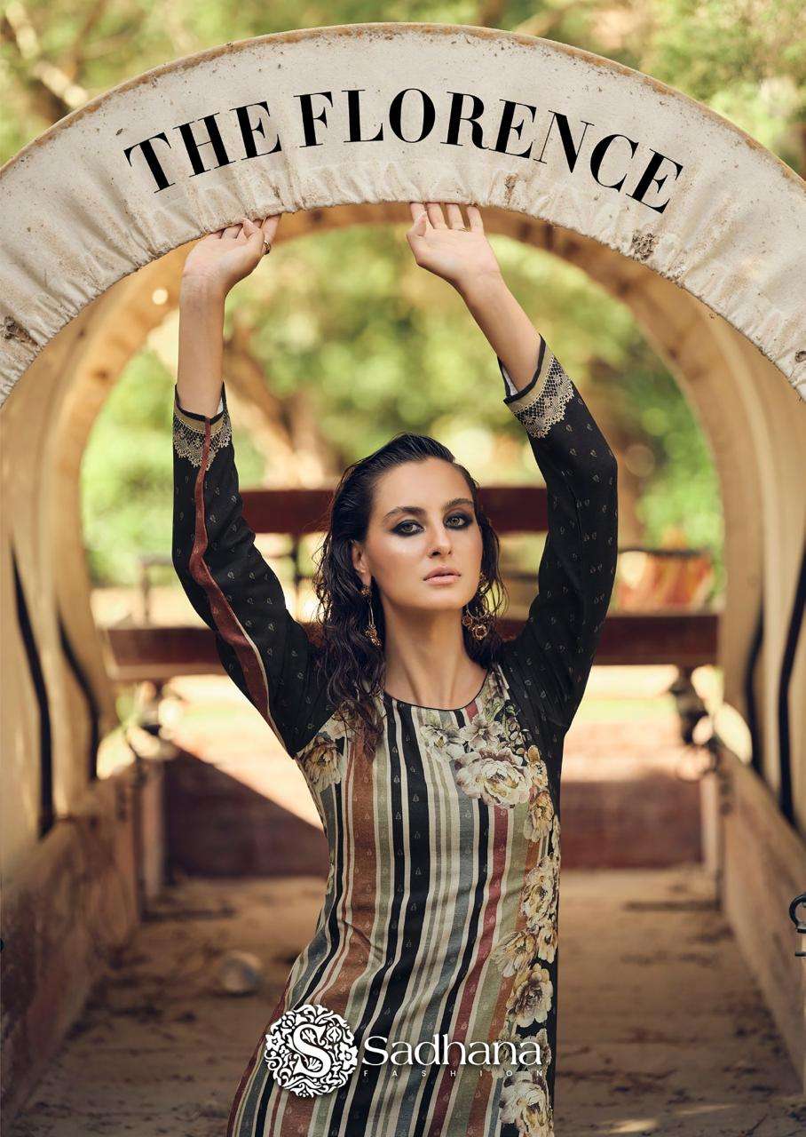 the florence by sadhana fashion 11548-11553 series pashmina printed salwar kameez wholesale price surat