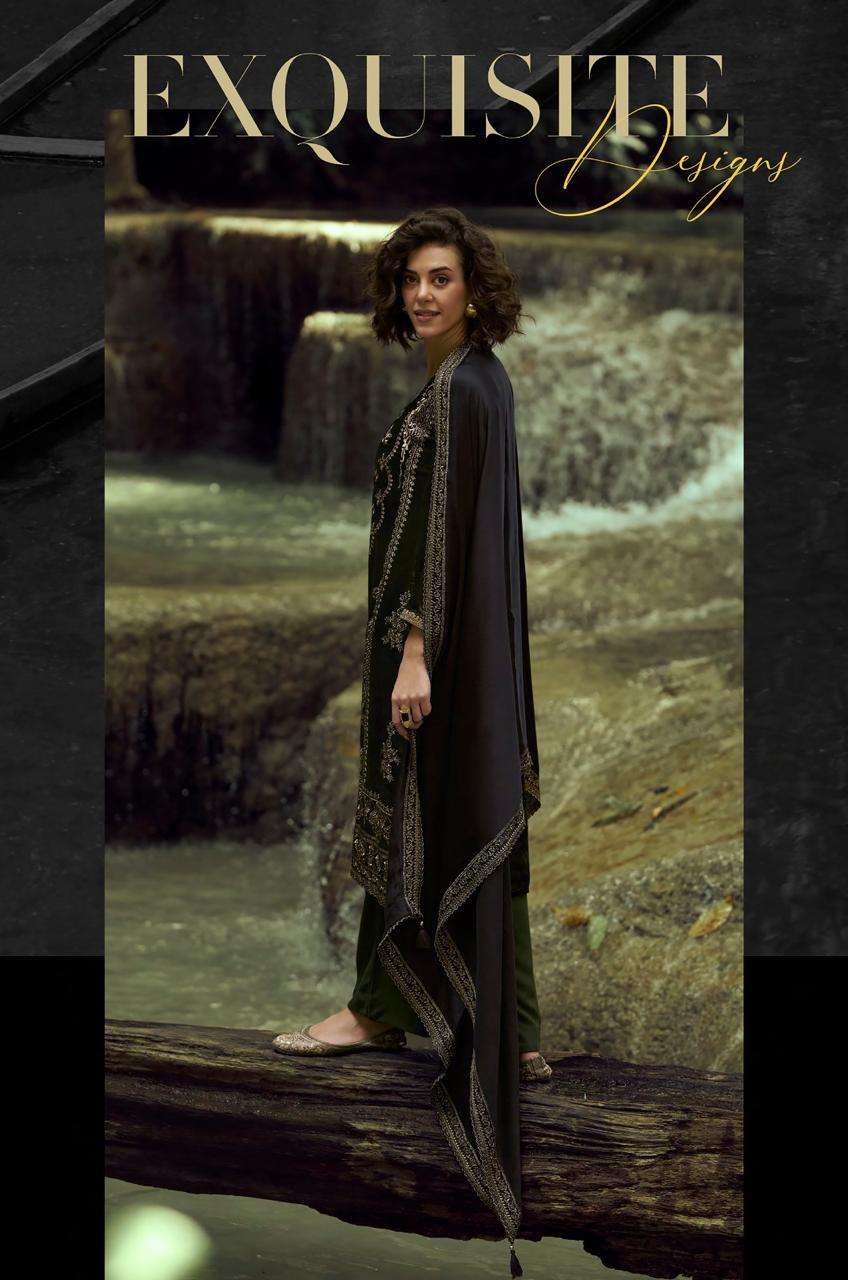 the lady of the lake by aiqa lifestyle 1801-1806 velvet designer salwar kameez wholesale price surat