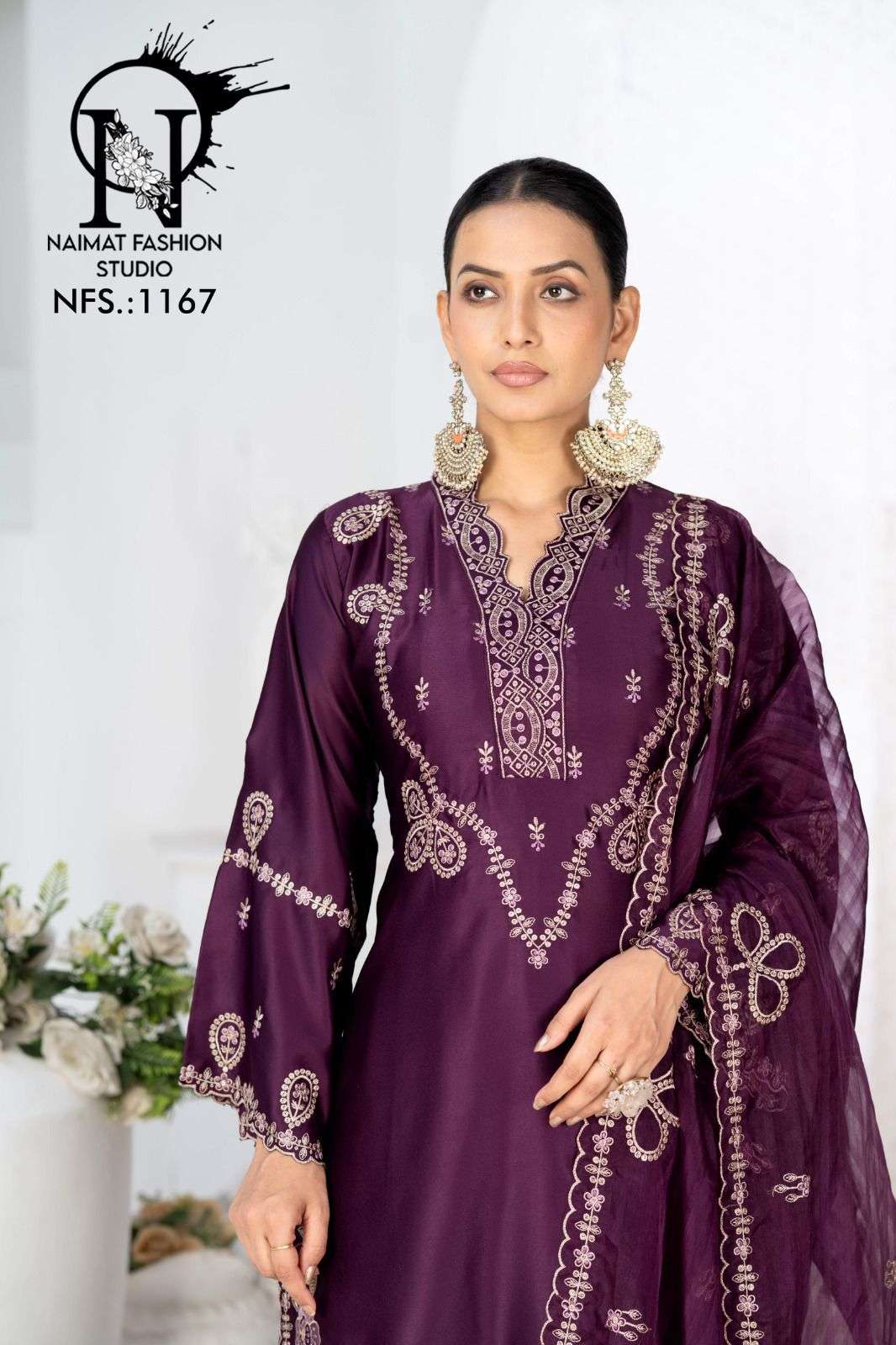 1167 by naimat exclusvie designer readymade salwar kameez wholesale price surat