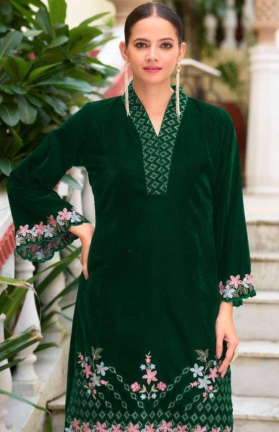 550 by deepsy suit exclusvie embroidered velvet readymade suit wholesale price surat