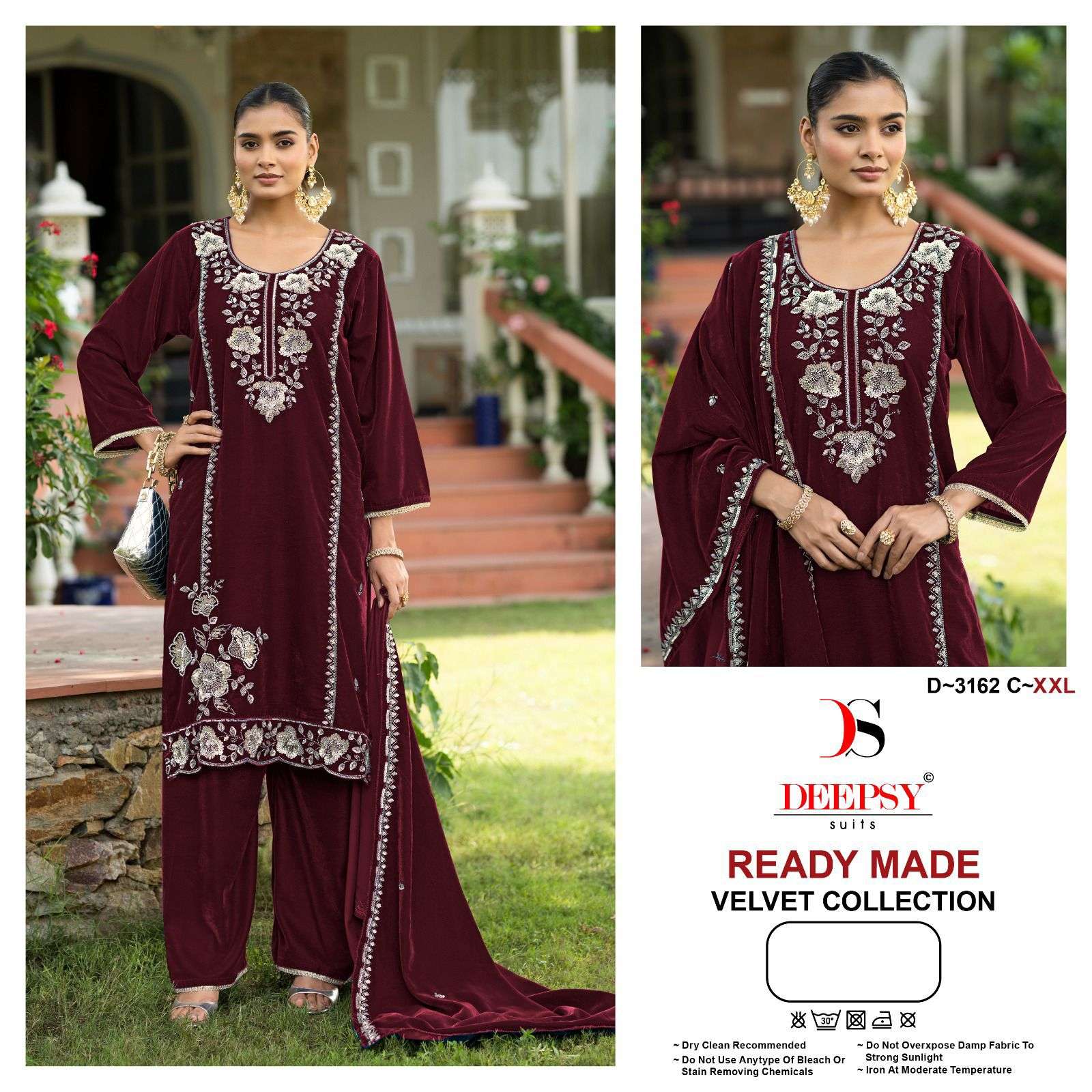 deepsy suits 3162 colour series pure velvet heavy beats designer stich salwar kameez buy online shopping surat