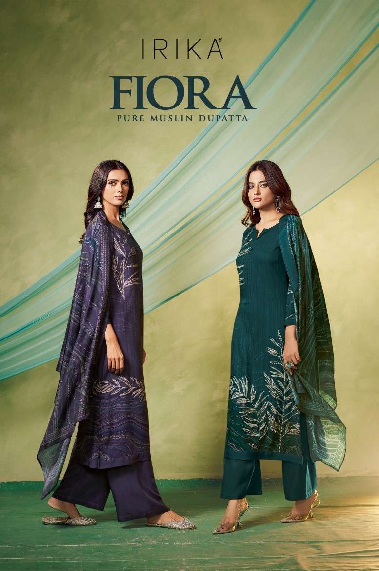flora by irika 1001-1006 series digital printed pashmina salwar kameez wholesale price surat