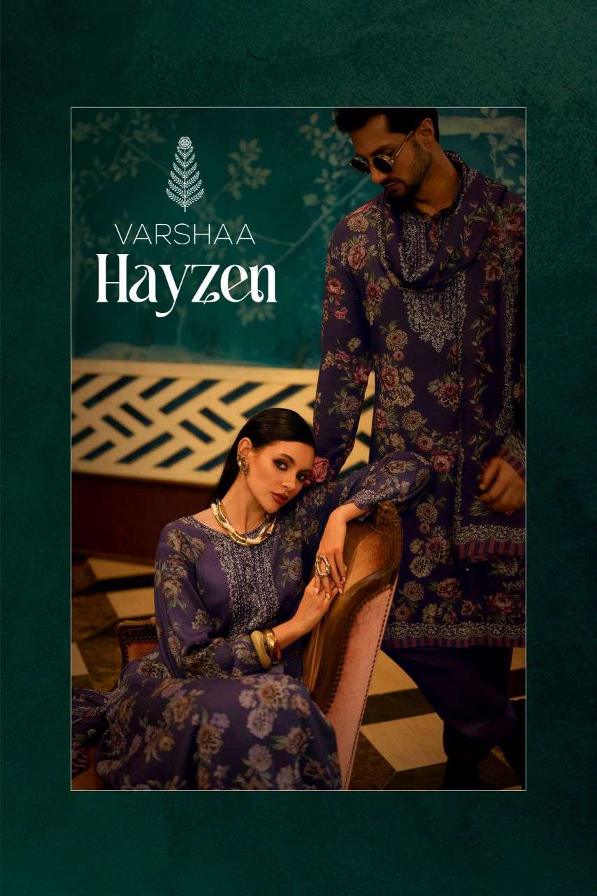 hayzen by varsha exclusvie designer pashmina salwar kameez wholesale price surat