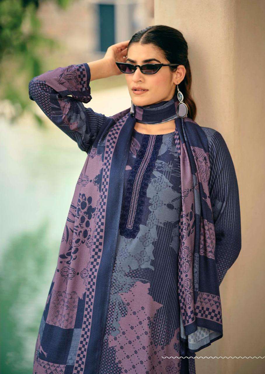 jhansi by prm trendz viscose pashmina wholesale winter wear suits supplier in surat india