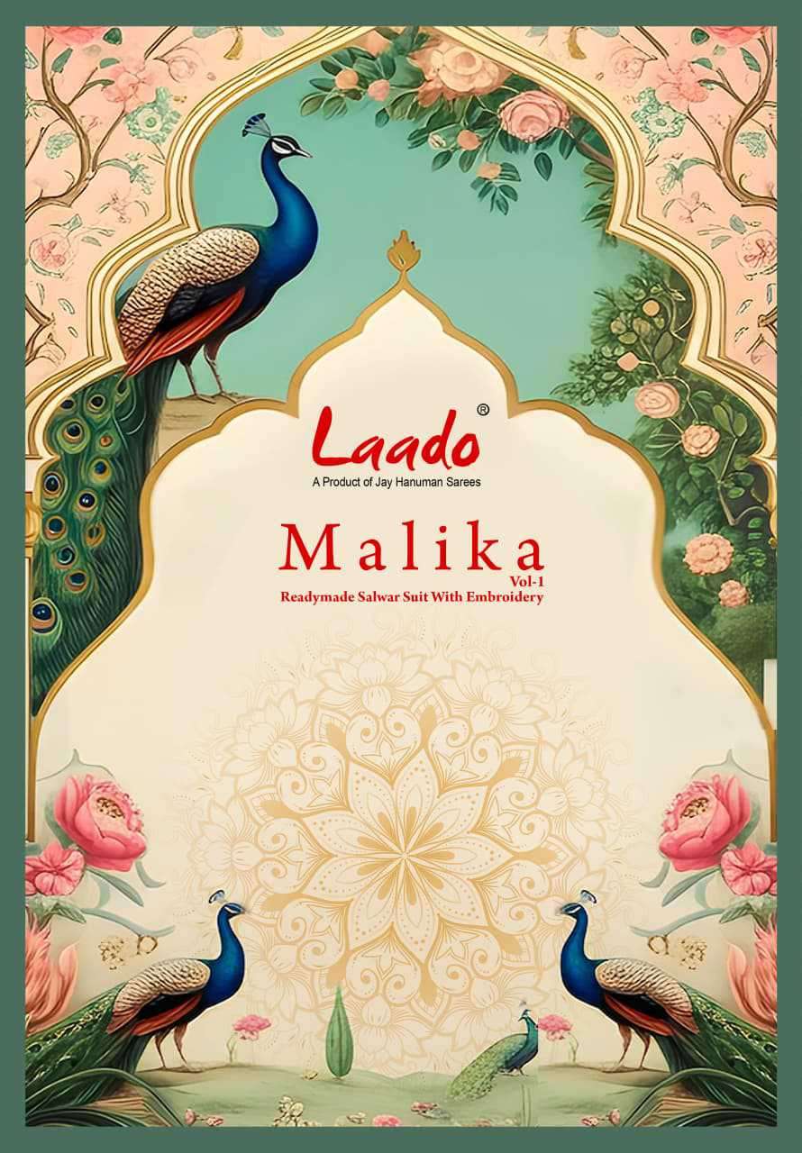 malika vol-1 by laado 1001-1010 series cotton designer readymade salwar kameez wholesale price surat