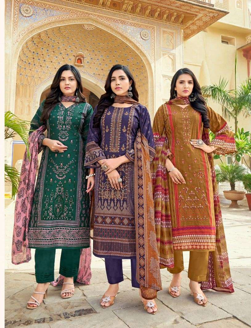 prints-abu saeed vol-10 by pakiza prints 1001-1010 series latest designer lawn salwar kameez wholesale price surat