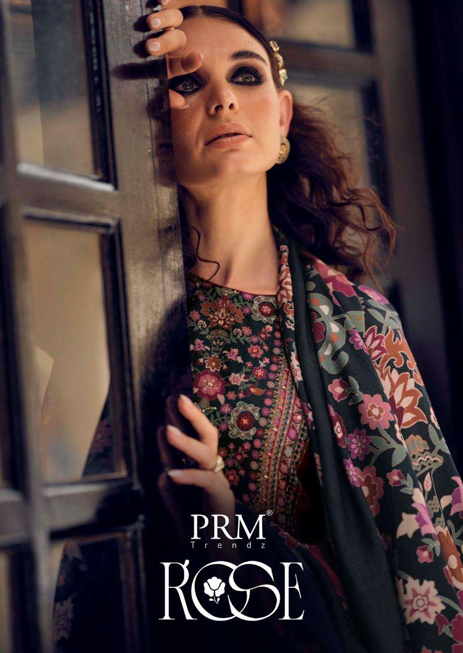 rose by prm trendz 12131-12135 series viscose pashmina digital printed salwar kameez wholesale price surat