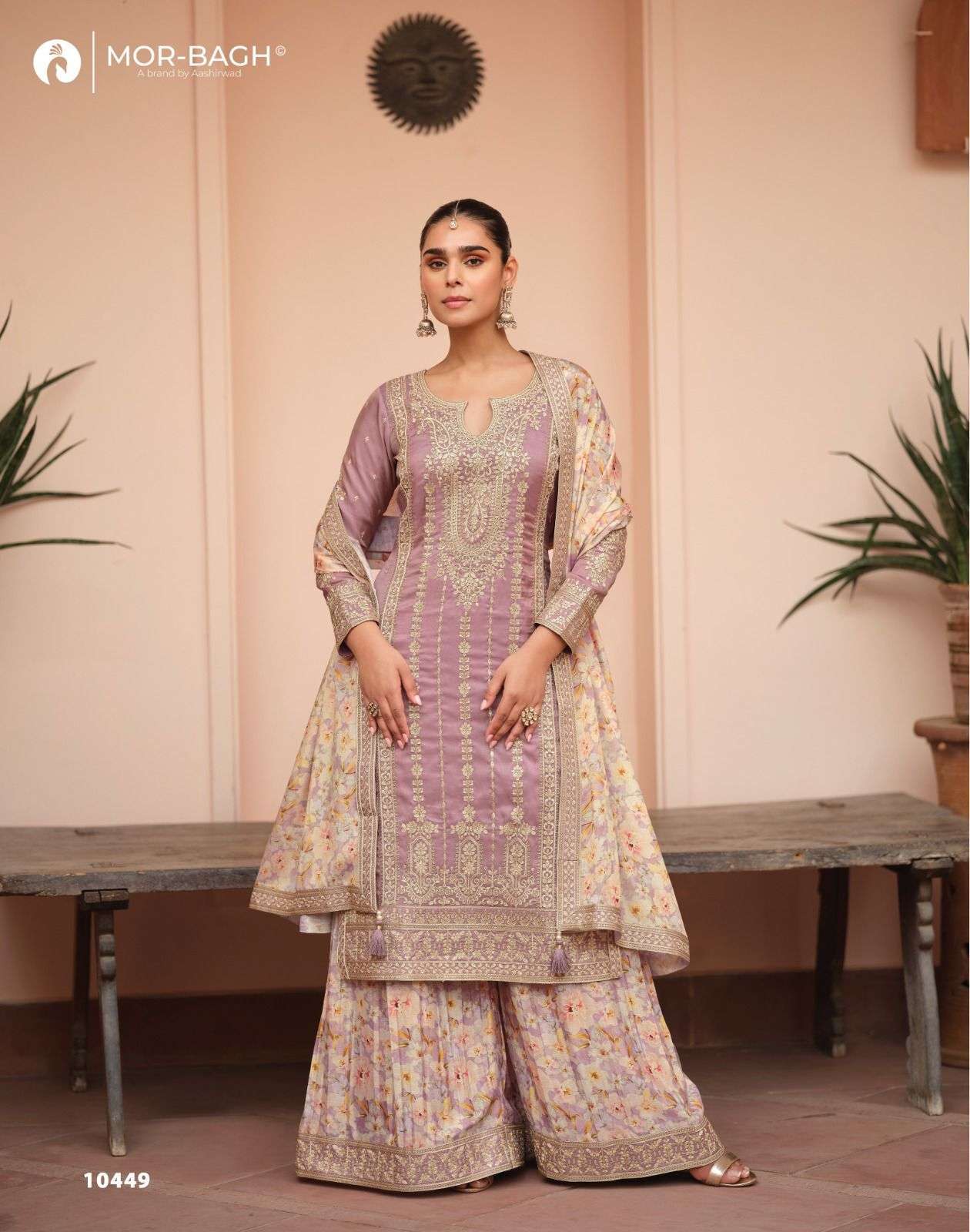 sonali 10449 by aashirwad creation exclusvie designer simmer silk readymade salwar kameez wholesale price surat