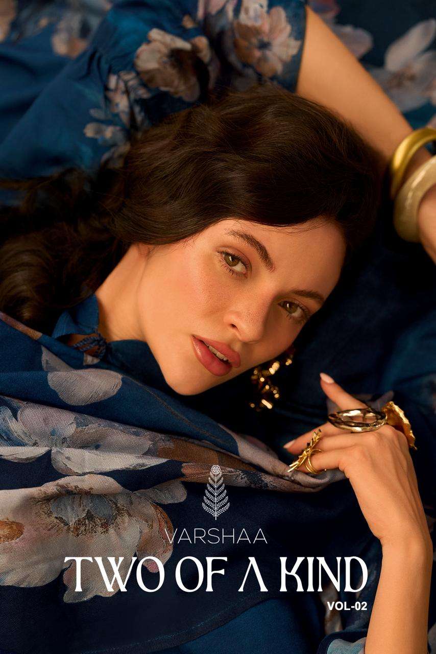 two of a kind vol-2 by varsha fashion exclusvie designer viscose pashmina salwar kameez wholesale price surat