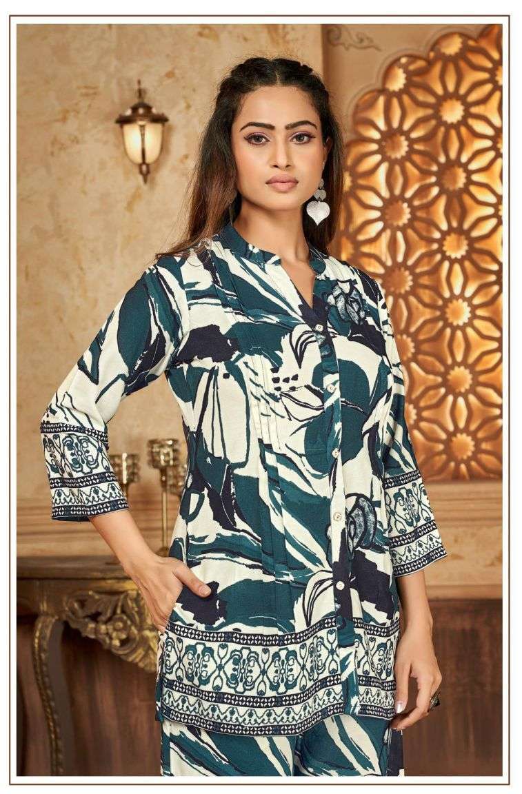 02 by ladies flovour casual wear rayon readymade kurti wholesale price surat