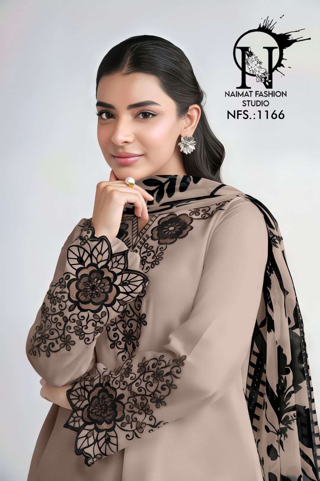 1166 by naimat exclusvie designer satin readymade salwar kameez wholesale price surat