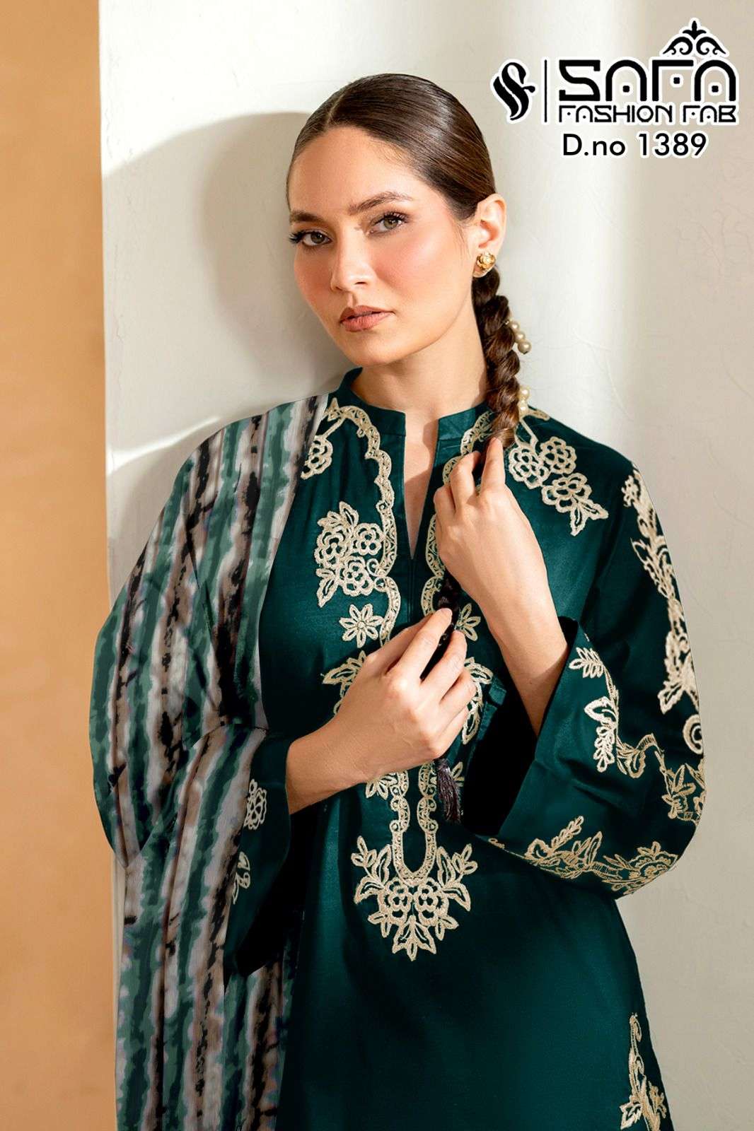 1389 by safa fashion fab designer pakistani salwar kameez wholesale price surat