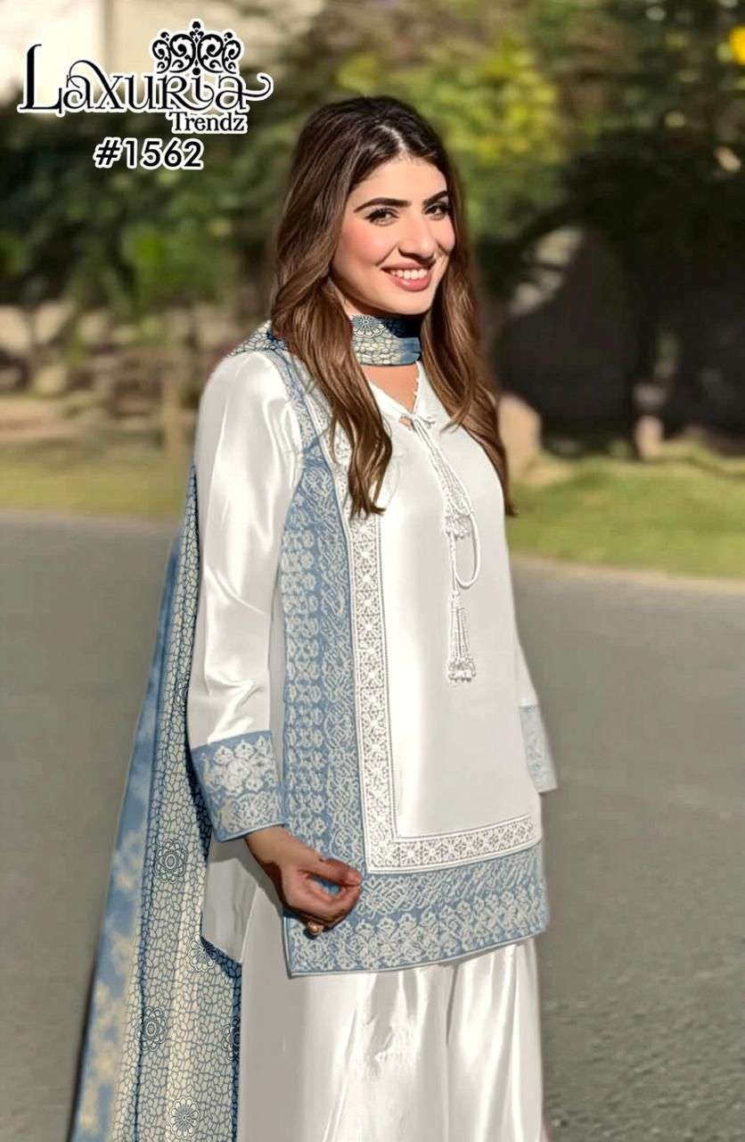 1562 by laxuria trendz exclusive designer embroidered readymade salwar kameez wholesale price surat