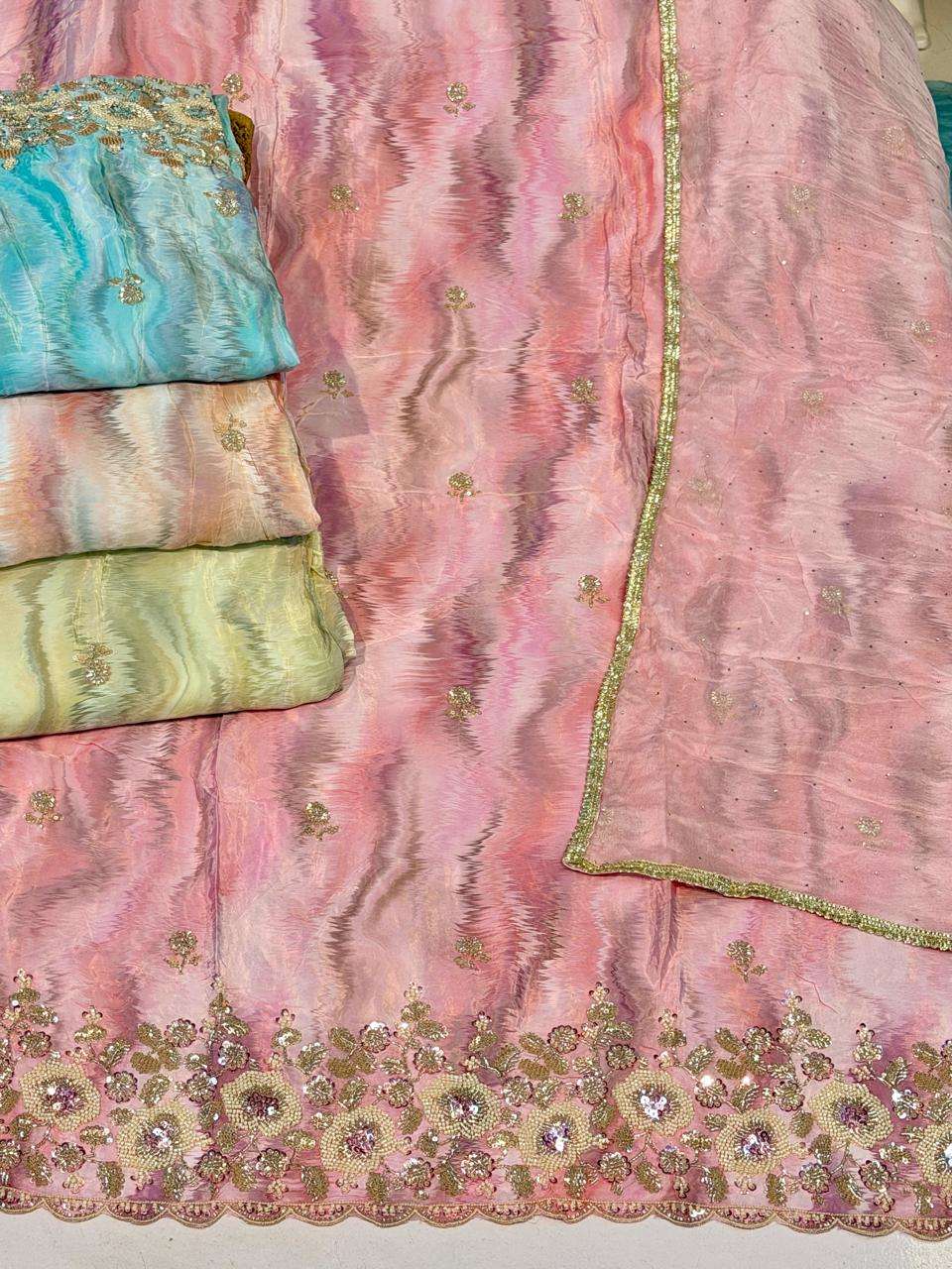 28 by siara exclusvie designer organza beads work salwar kameez wholesale price surat