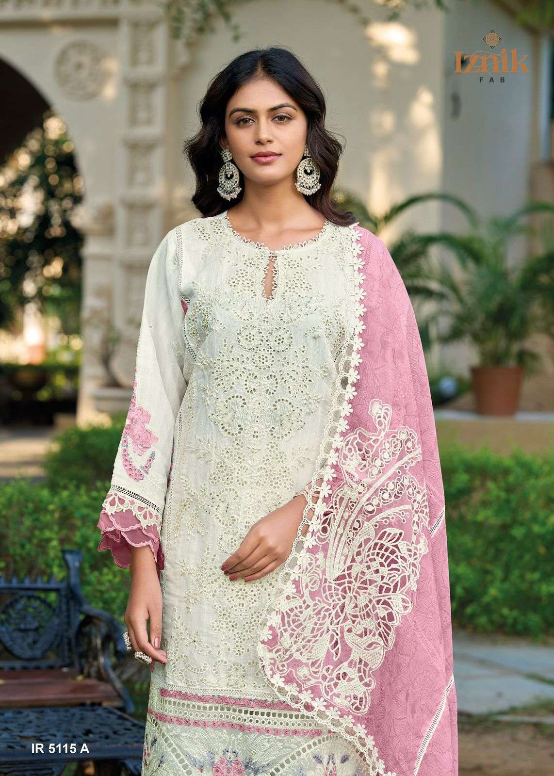 5115 by iznik heavy embroidered kota cheks readymade salwar kameez wholesale price surat