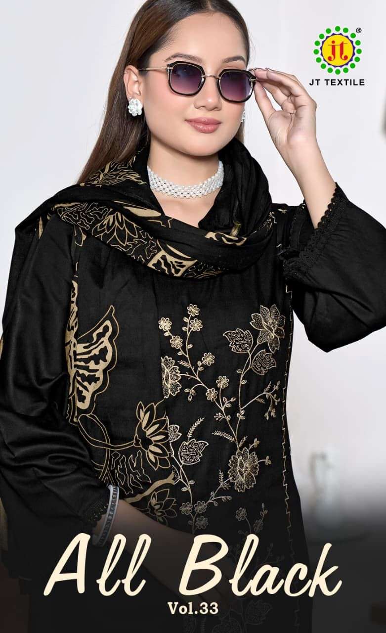 all black vol-33 by jamatmal latest designer rayon salwar kameez wholesale price surat