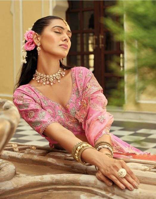 anaara readymade lehenga by tathastu exclusvied esigner wedding wear silk embroidered lehenga wholesale price surat