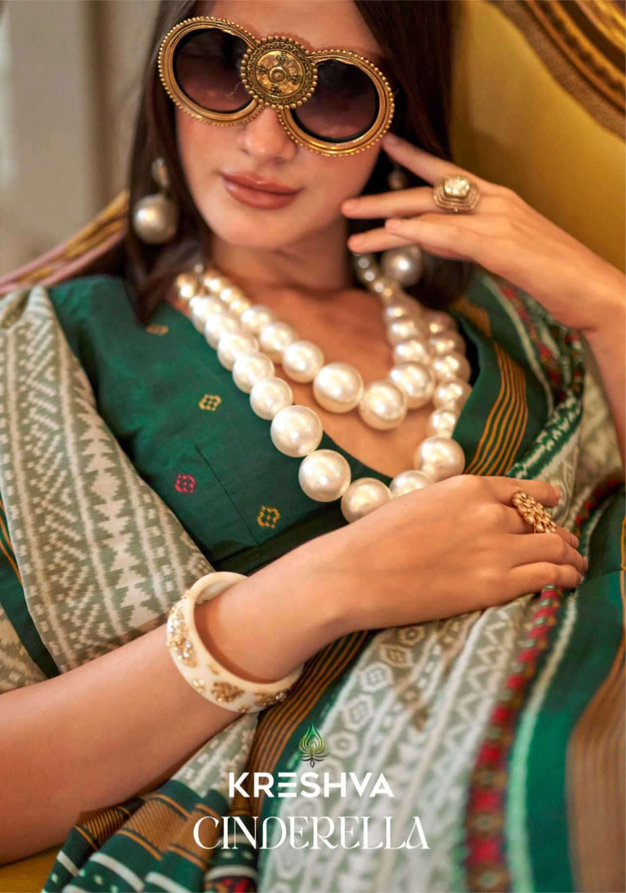 cinderella by kreshva latest designer pv silk saree wholesale price surat