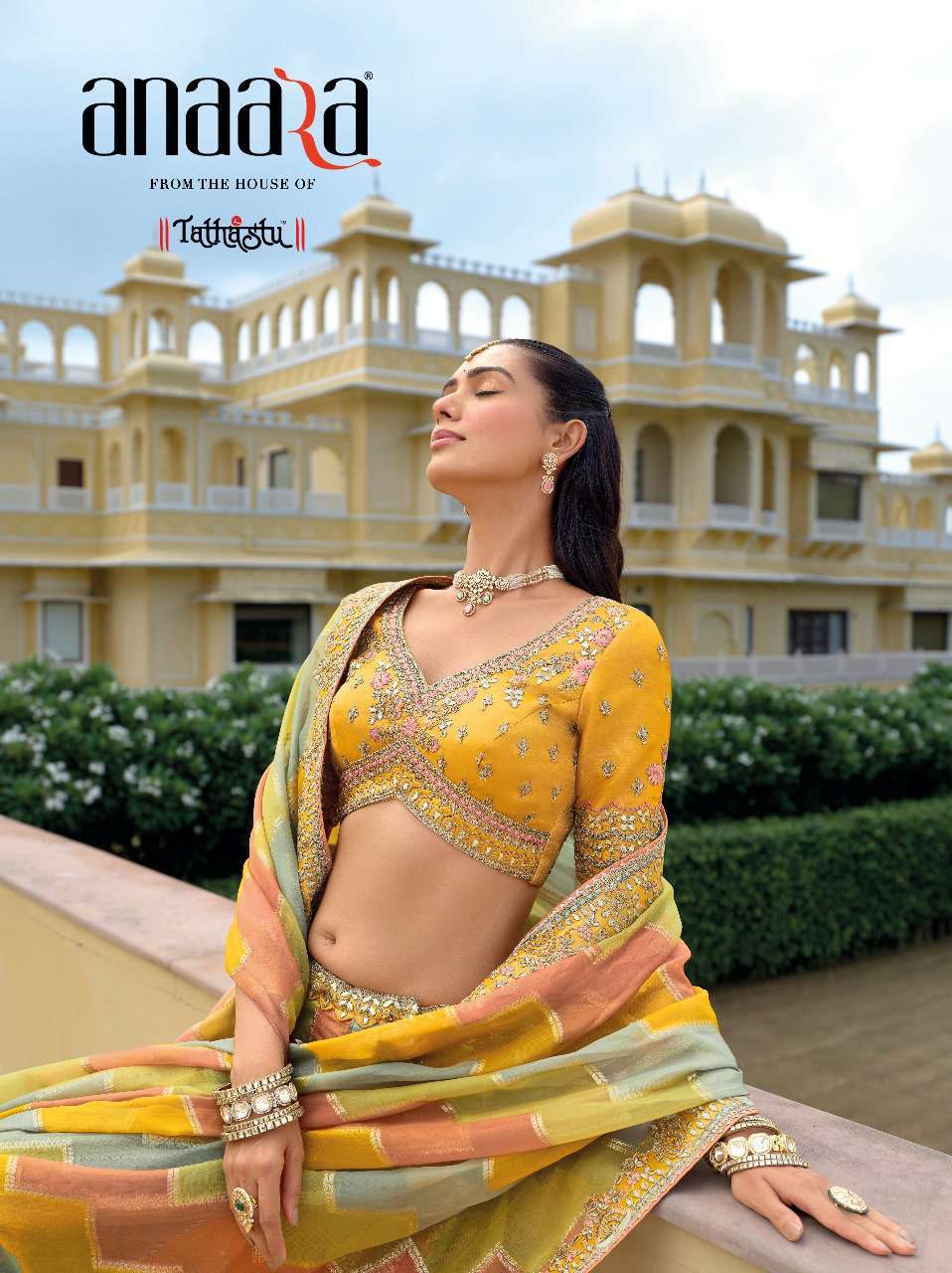 hit list anaara tathastu latest designer wedding wear lehenga wholesale price surat