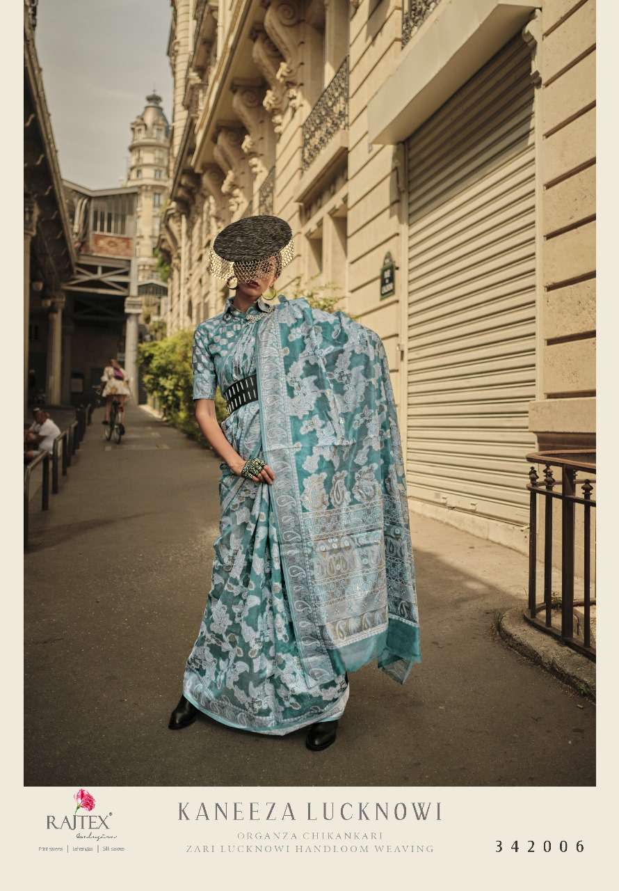 kaneeza lucknow by rajtex exclusvie designer handloom silk saree wholesale price surat