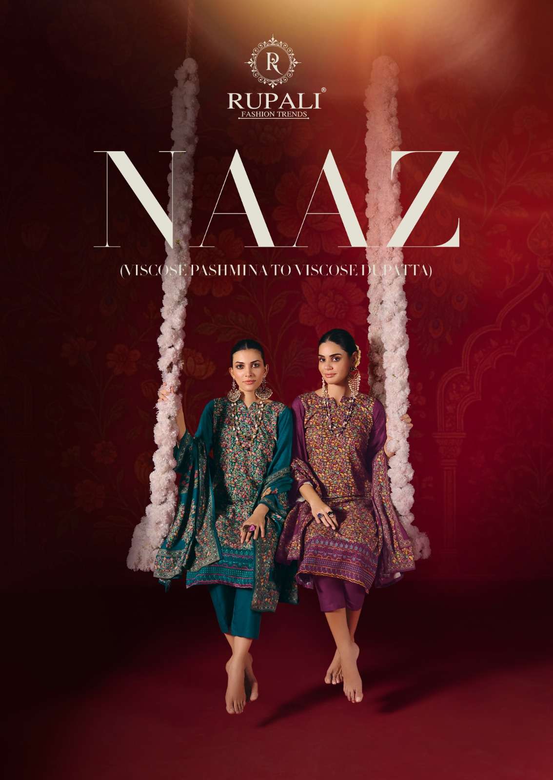 naaz by rupali fashion fancy digita printed pashmina salwar kameez wholesale price surat