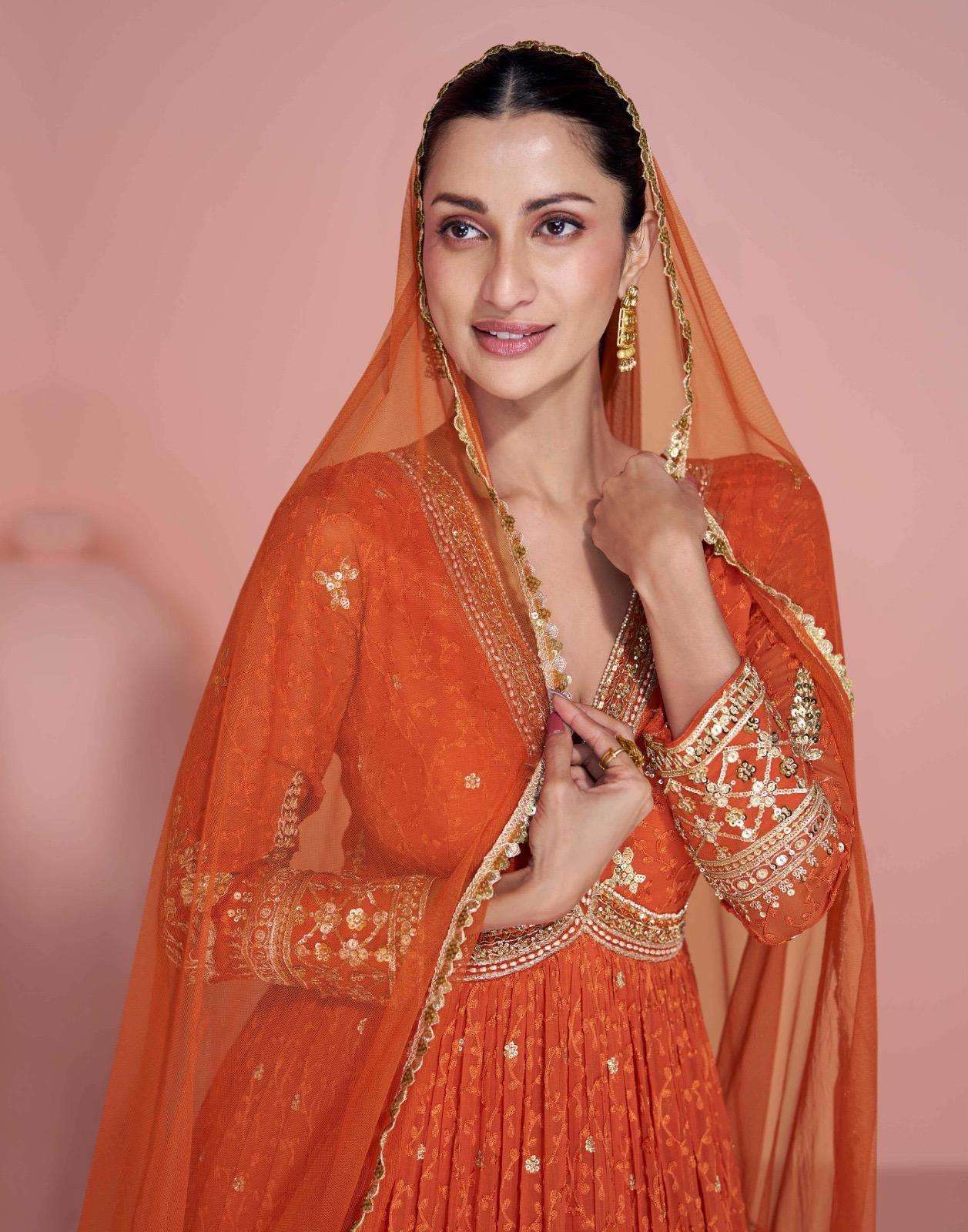  navya 5196  by sayuri designer party wear georgette readymade gown wholesale price surat