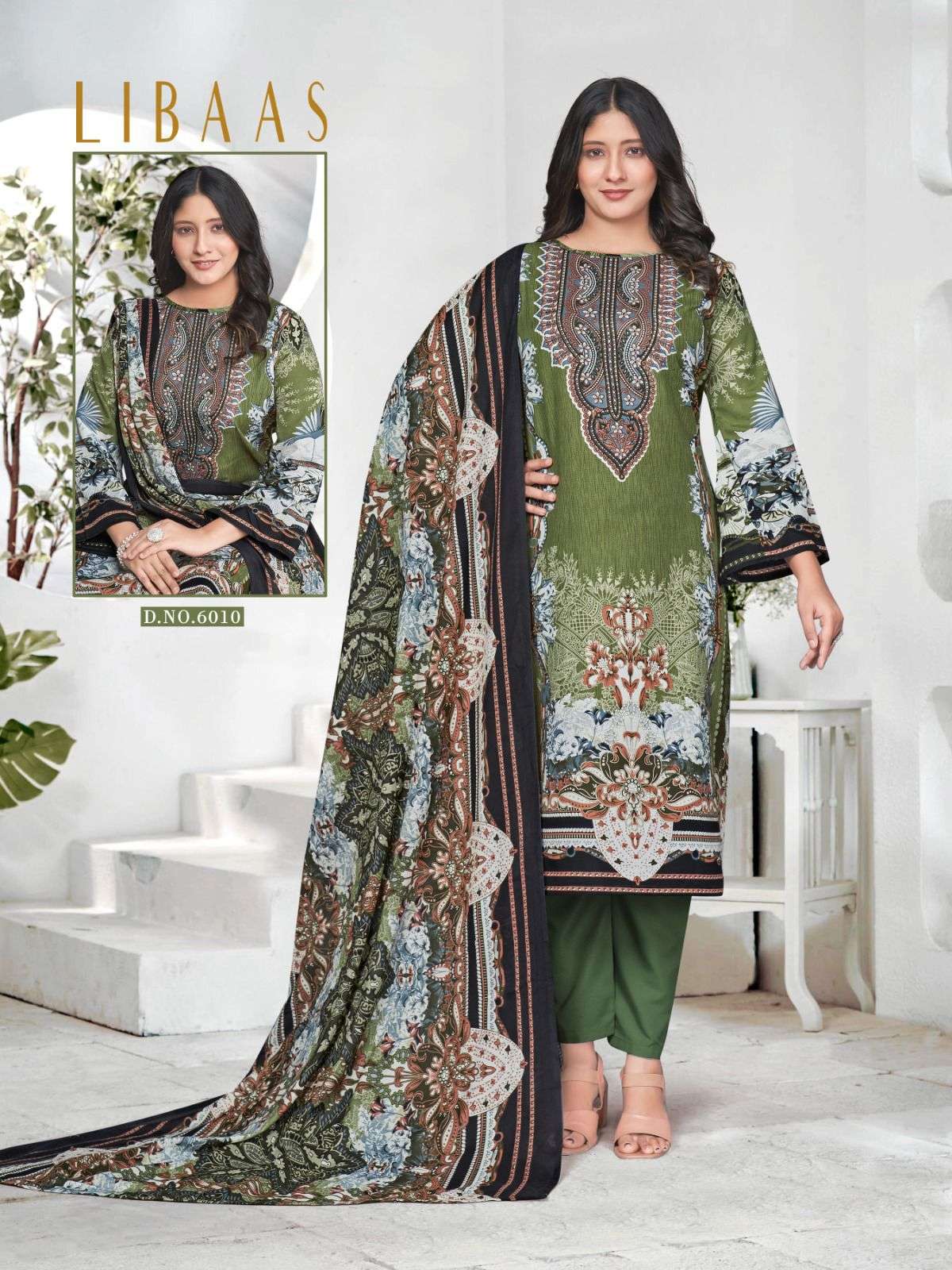 pf ethnic lib by pf ethnic exclusvie designer digital printed cotton salwar kameez wholesale price surat