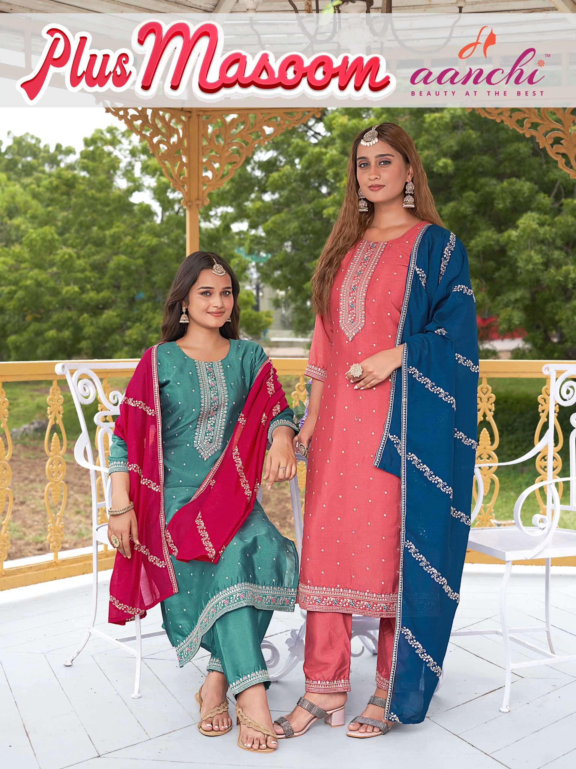 plus masoom by aanchi exclusive designer readymade kurti wholesale price surat