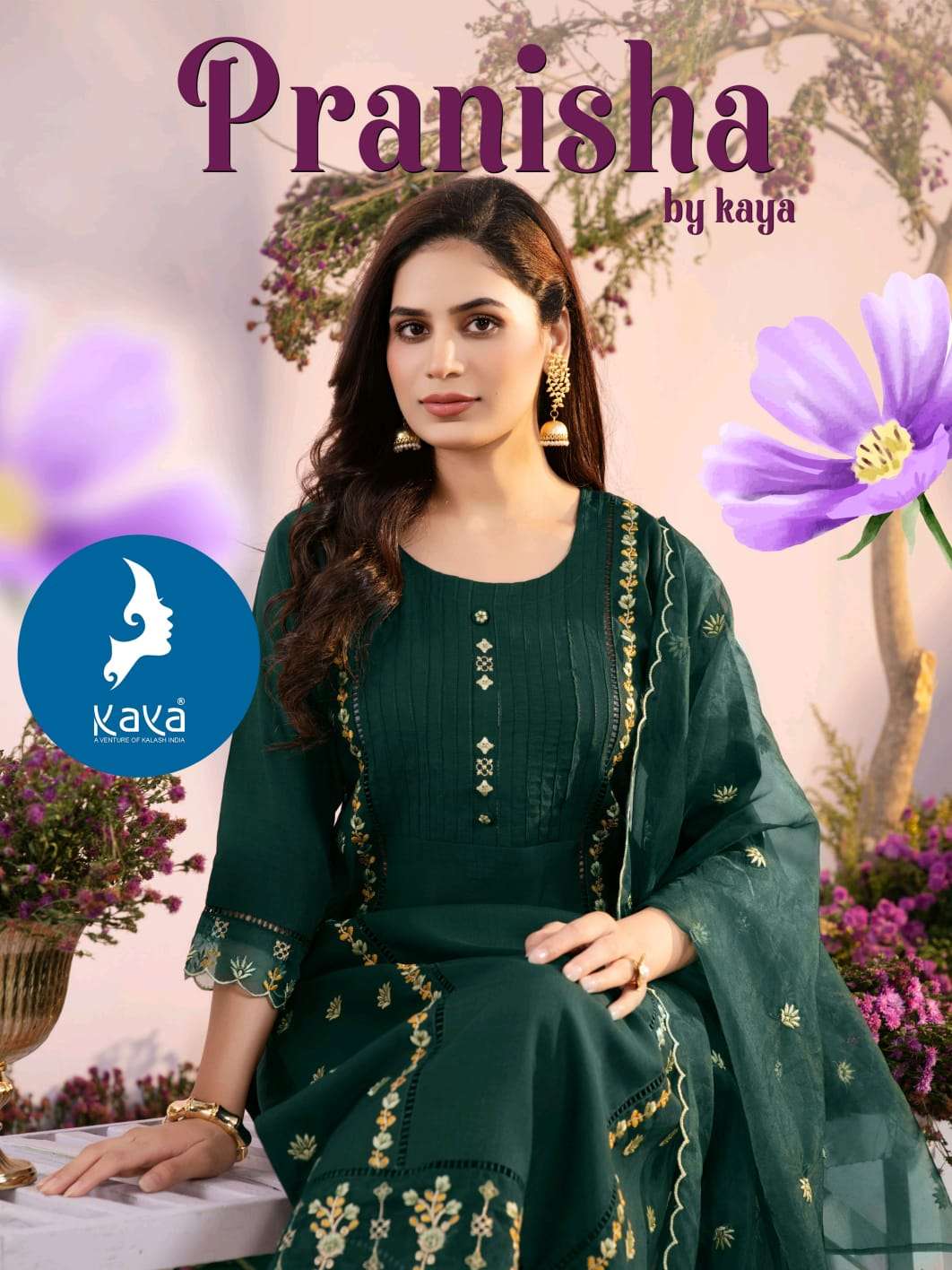 pranisha by kaya vertican fancy designer readymade salwar kameez wholesale price surat