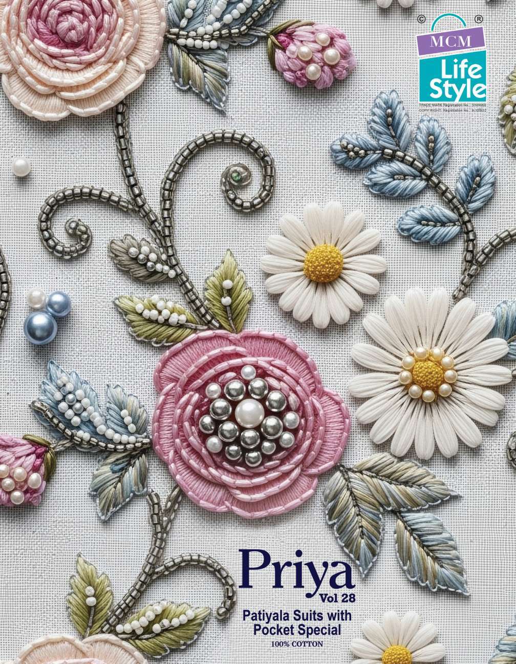 priya vol-28 by mcm lifestyle 2808-2831 series cotton designer salwar kameez wholesale price surat